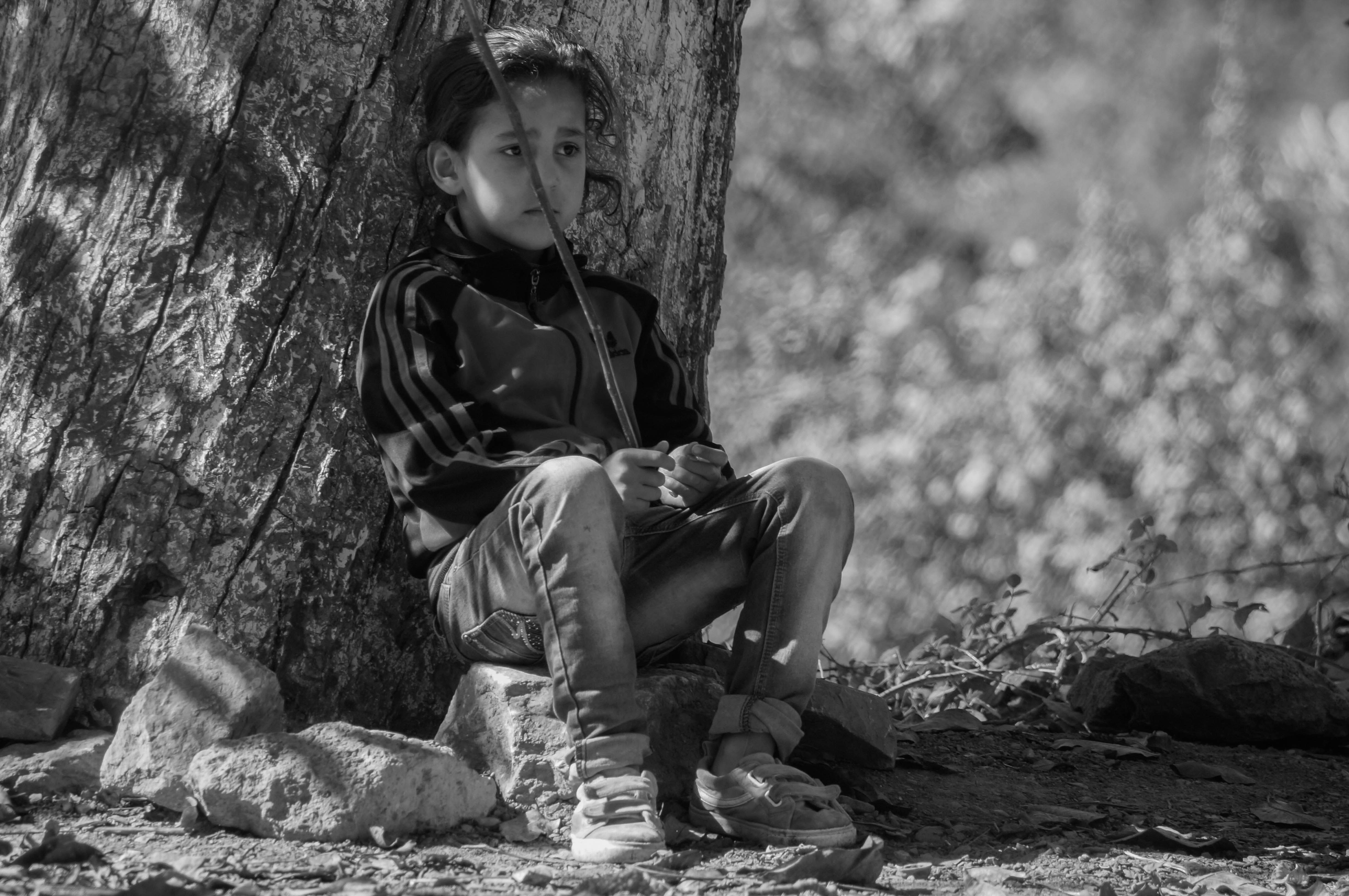 Taroudant, Morocco - farm girl in the coutry side of Morocco.
taken in summer of 2017 .