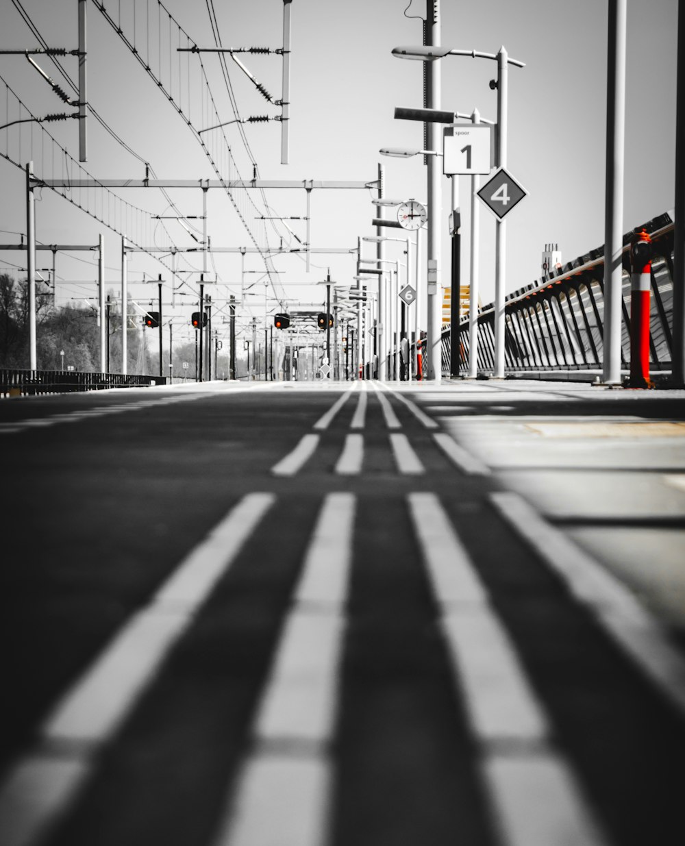 gray and white road during daytime