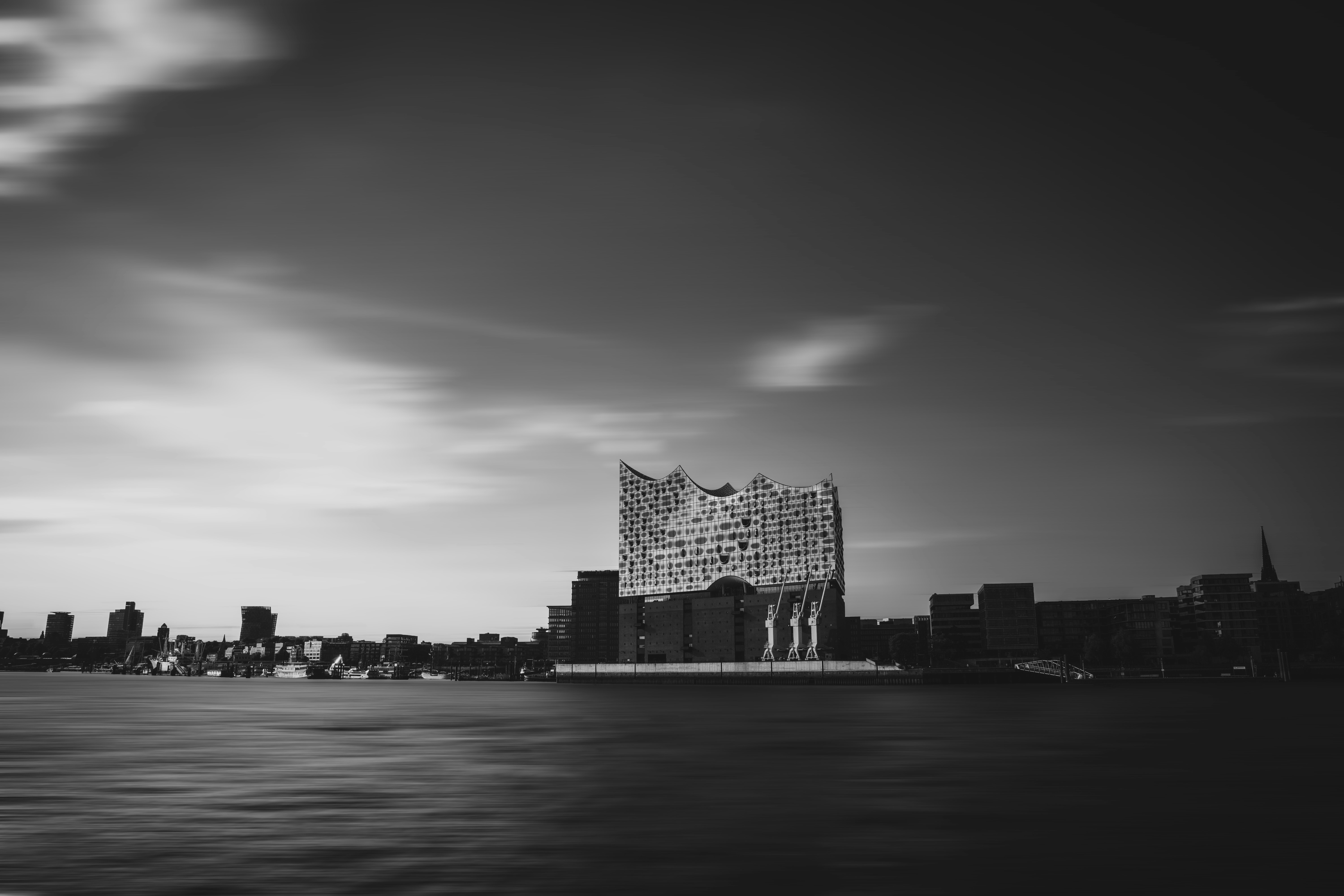 Grayscale photo of city buildings photo – Free Grey Image on Unsplash