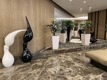 Elegant marble floor installation in a modern living room setting.