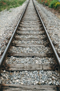 brown and gray train rail