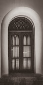 A beautiful custom hurricane window showcasing elegant design.