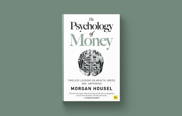 Psychology of Money by Morgan Housel Book Cover