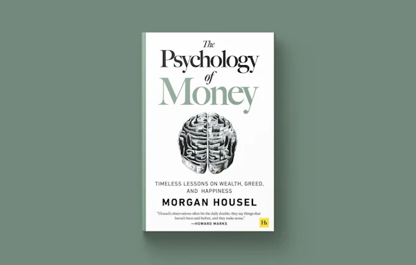Portada de Psicología del dinero de Morgan Housel