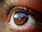 persons eye in close up photography