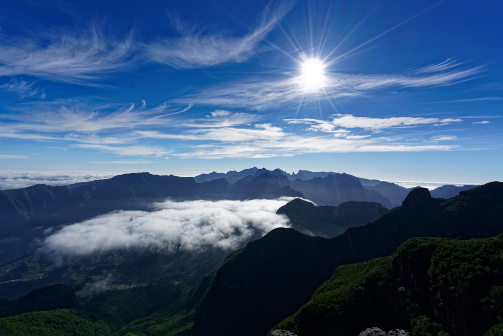 green mountains under blue sky during daytime