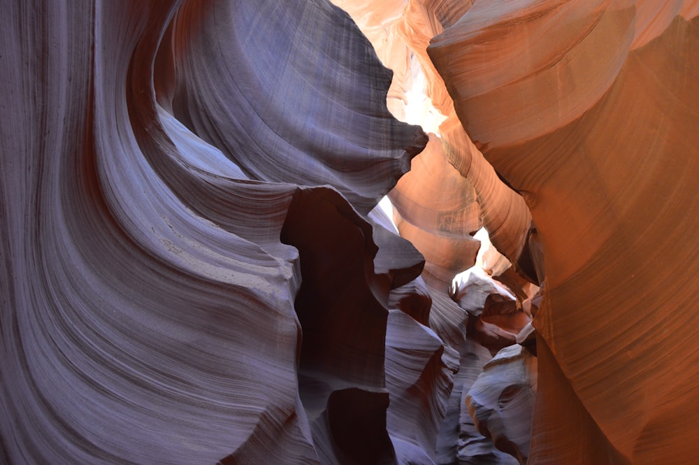 brown and white cave during daytime