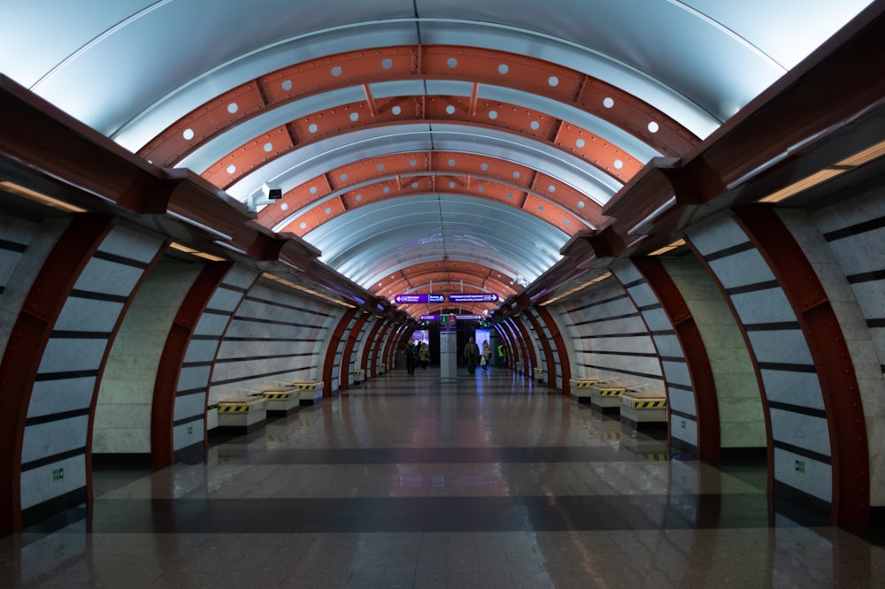 brown and white building interior