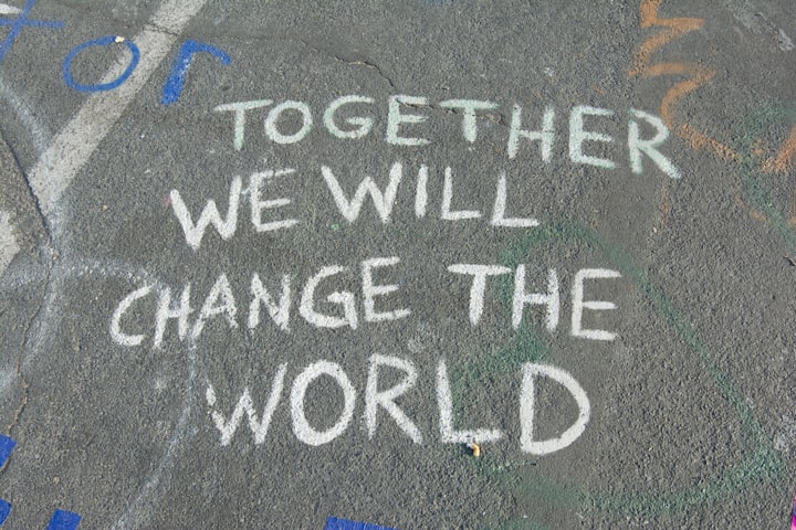 It's never too late to change the world