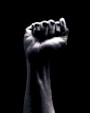 Raised fist