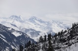 snow covered mountains during daytime