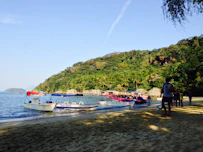 people on beach during daytime