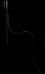 A sleek black and red guitar silhouette against a dark background, capturing the edgy vibe of noirthorn.