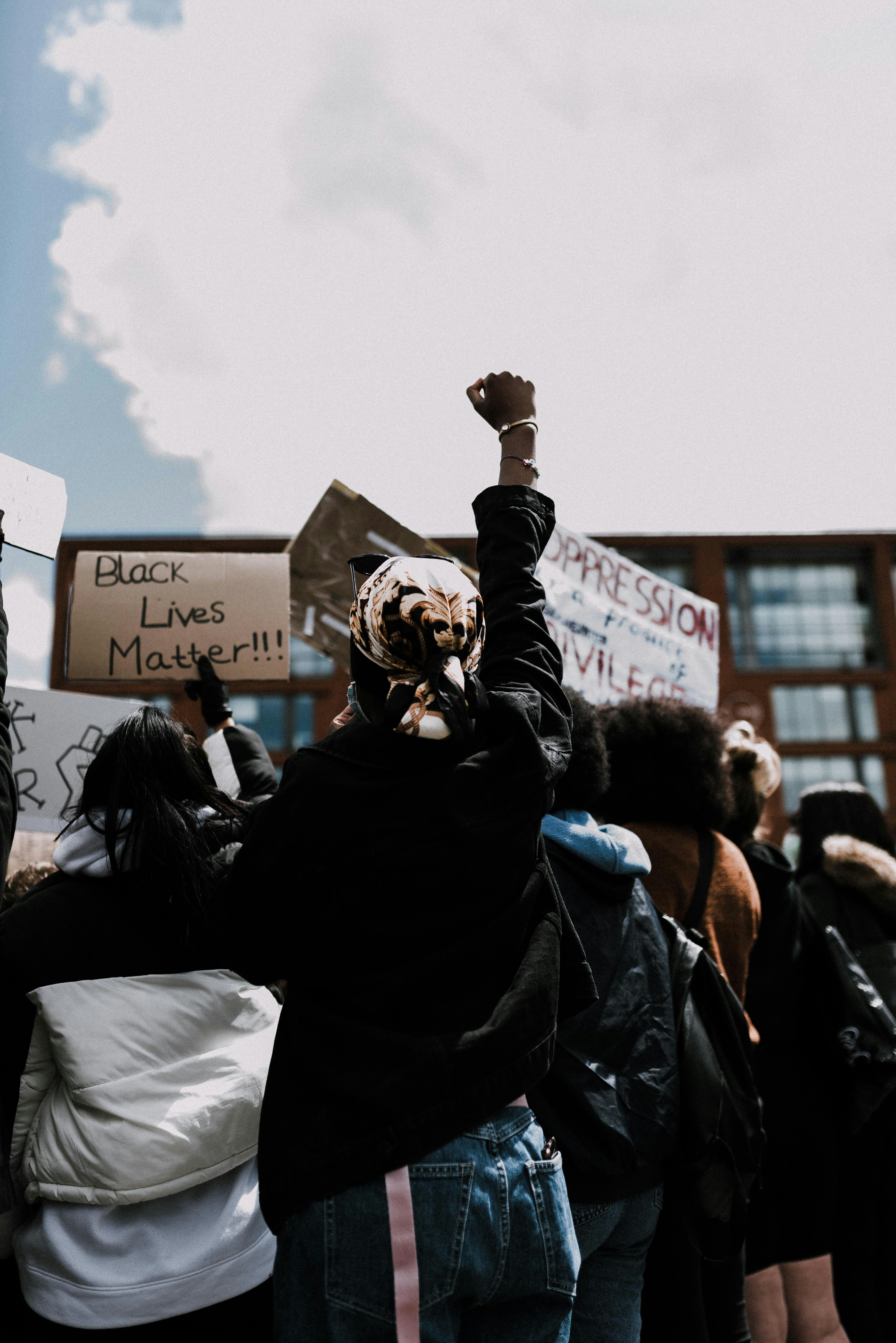 Black Lives Matter protest in Manchester. (06.06.2020)