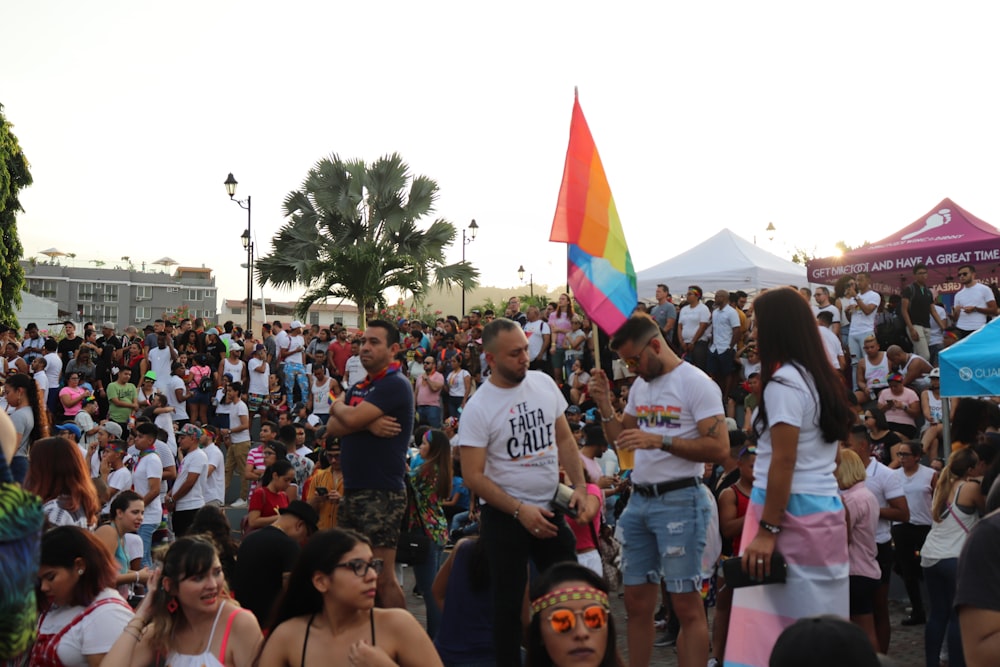 people gathering on street during daytime