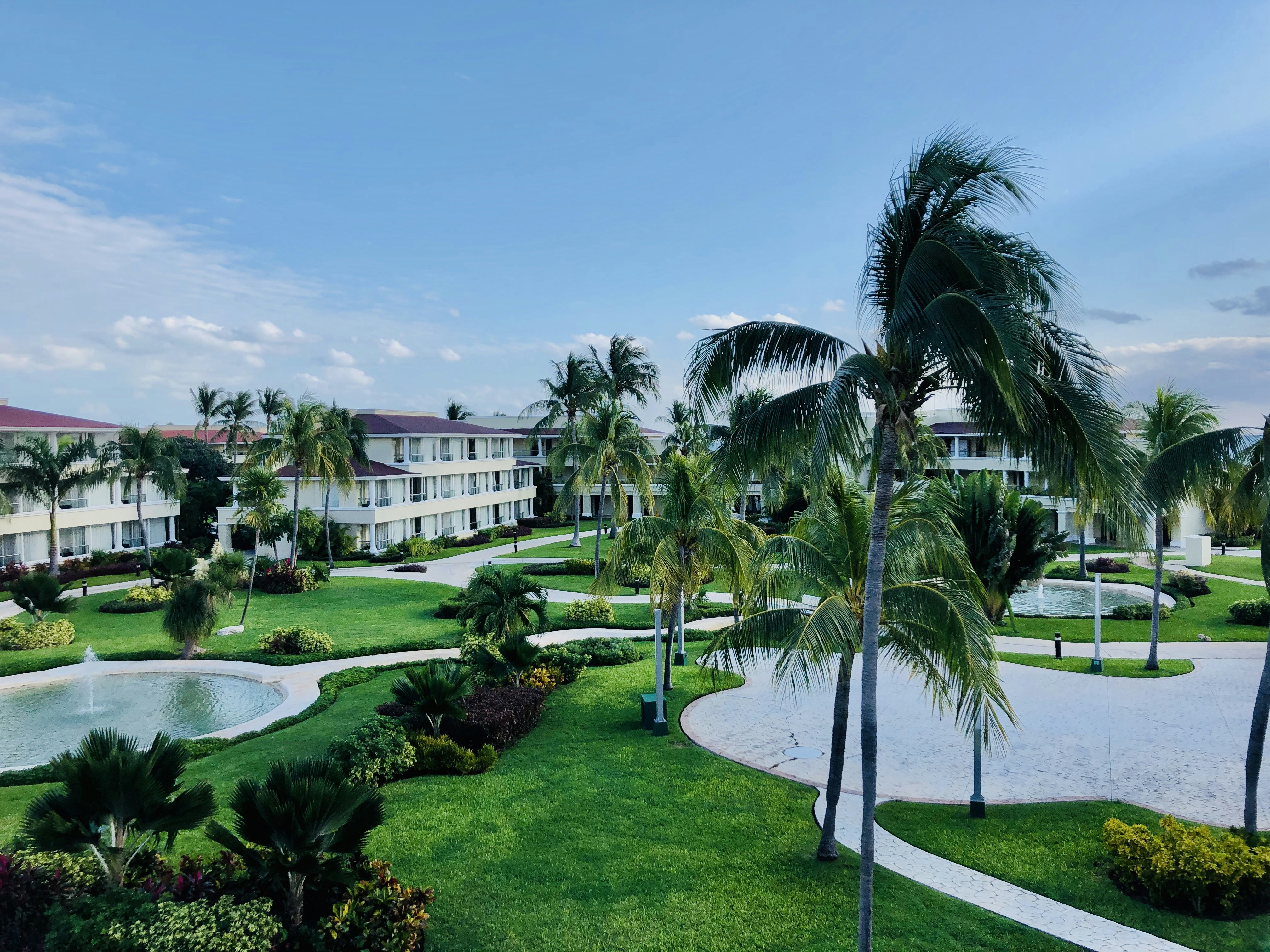 Luxury resort exterior