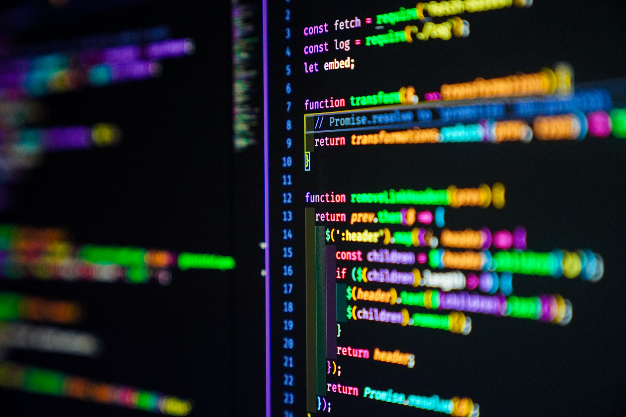 Developer working on a Java backend application