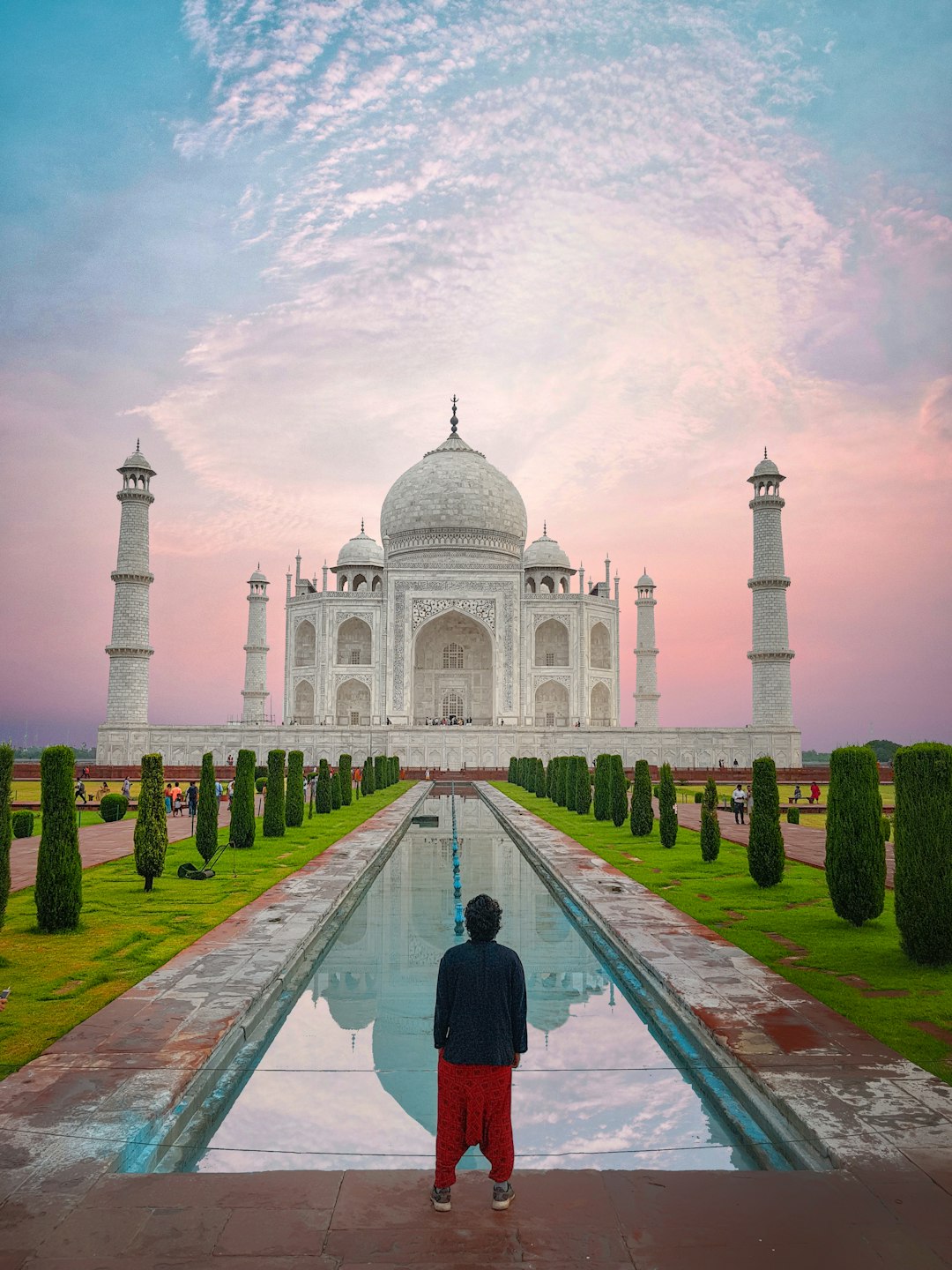 Landmark photo spot Taj Mahal Garden Uttar Pradesh