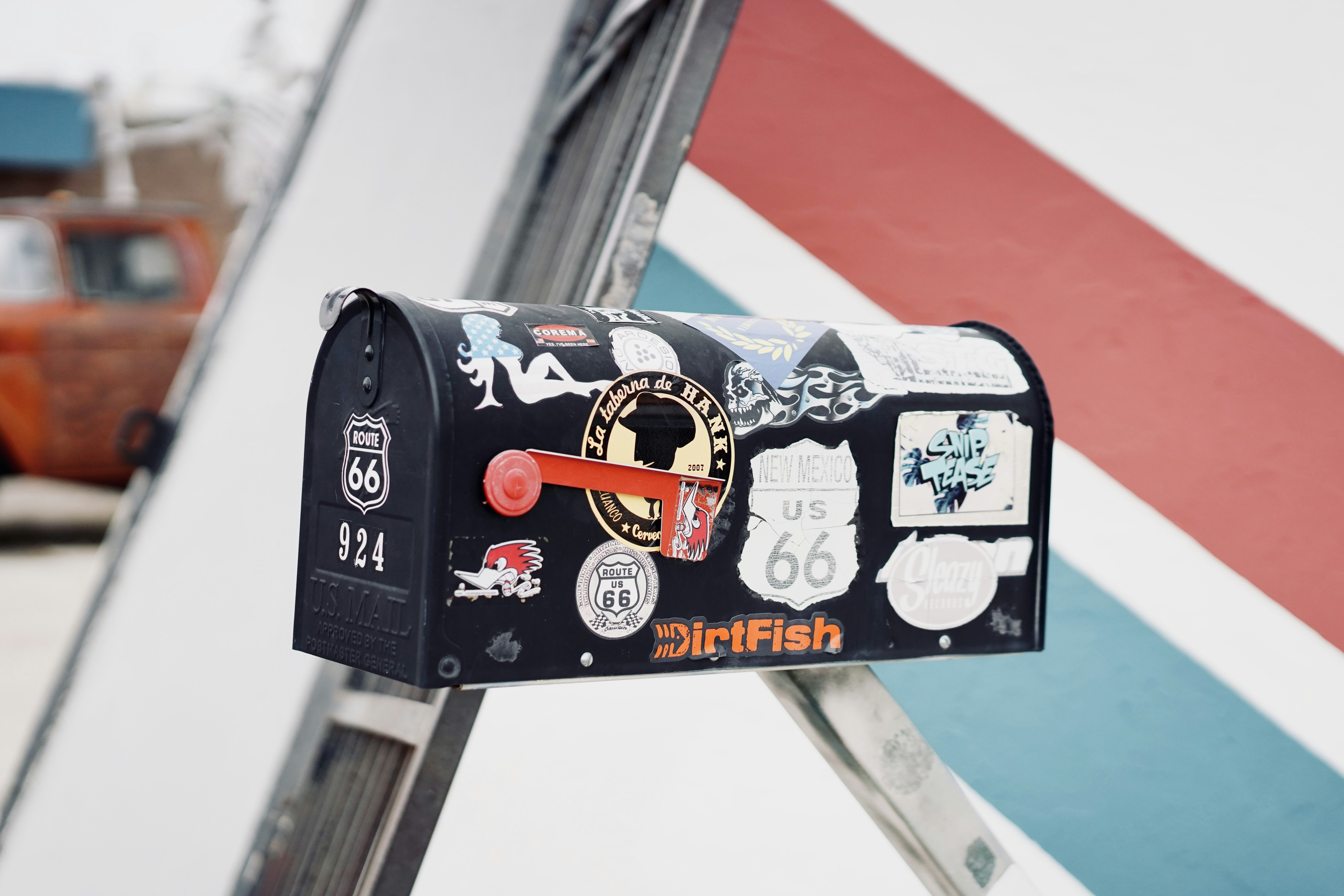 Zyn can with stickers and decals