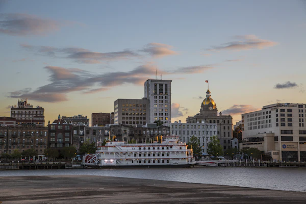 A view of Savannah, GA