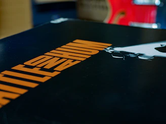 black and yellow book cover