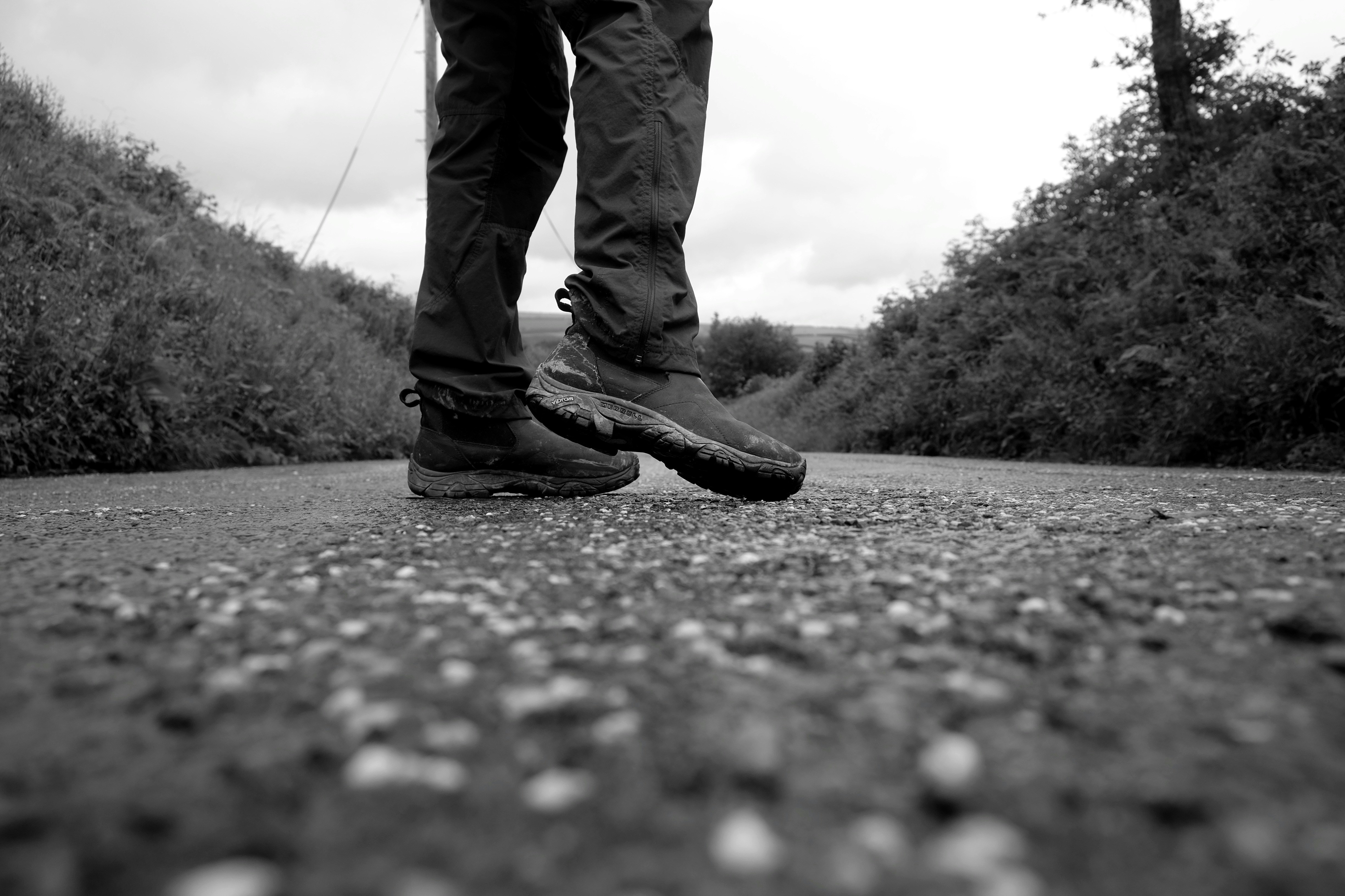 The only human in sight.