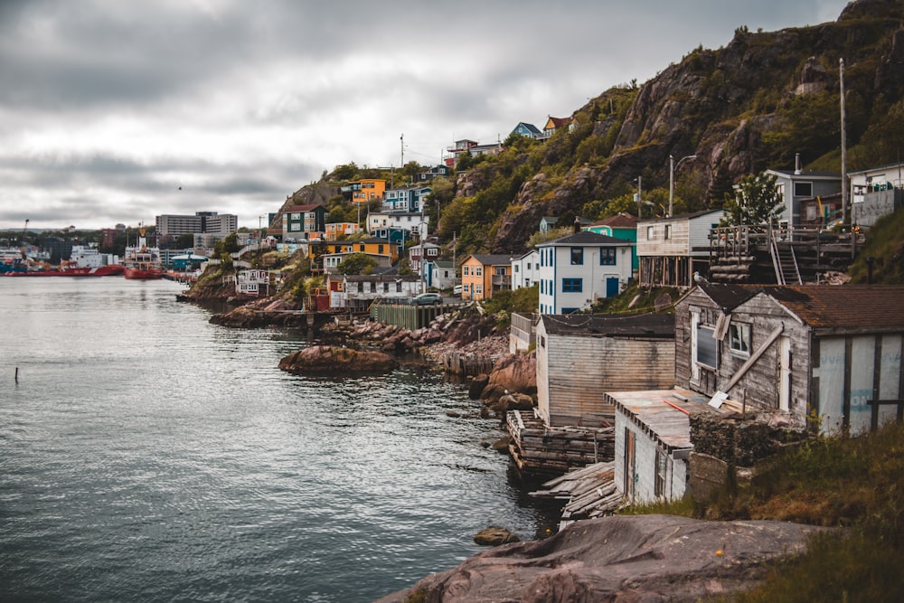 houses near body of water during daytime