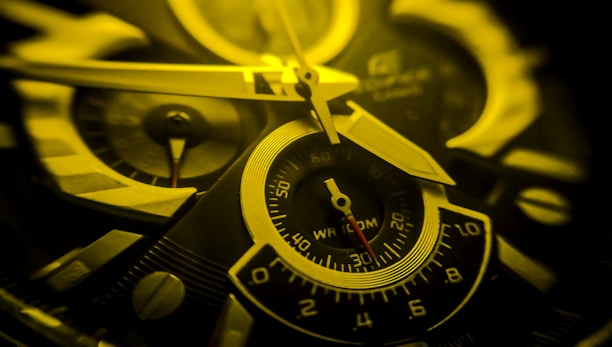 Close-up of a grabbasket wall clock showing its fine craftsmanship and unique design details.