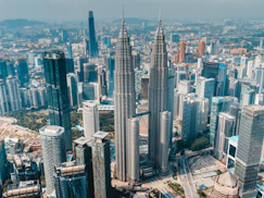 aerial view of city buildings during daytime