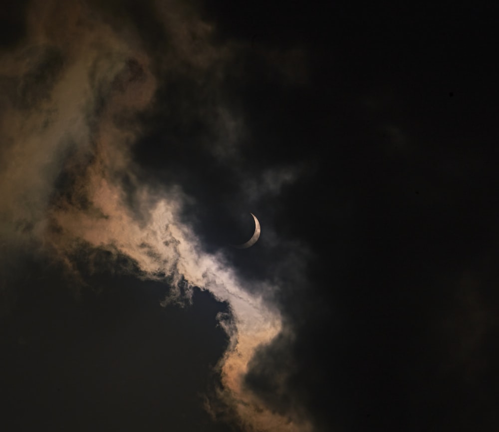 白い雲と青い空