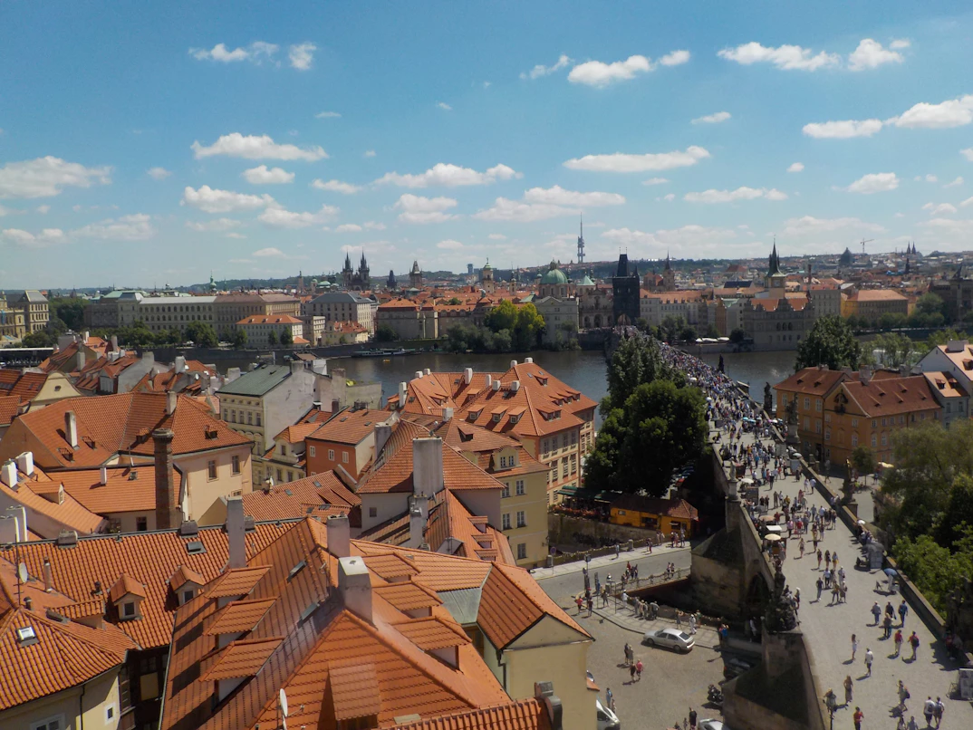 The picturesque buildings of Malá Strana