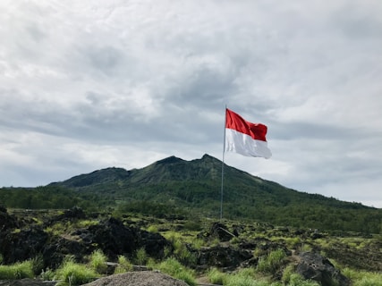 indonesia flag: indonesia travel itinerary
