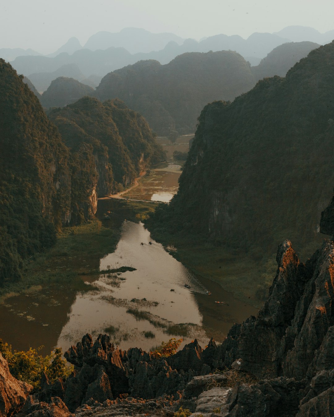 green and brown mountains during daytime