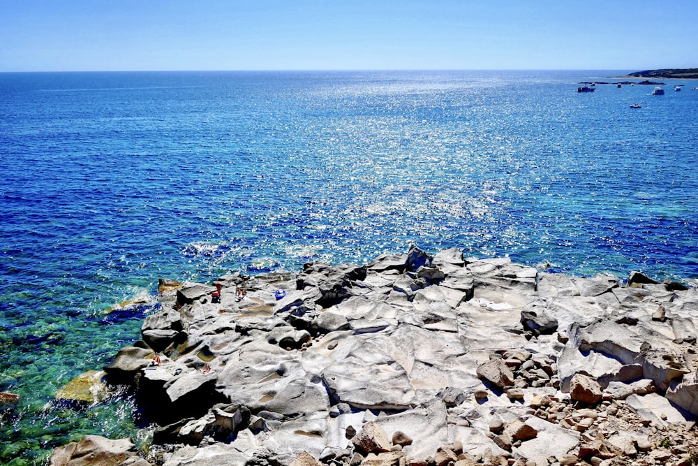 gray rocky shore during daytime