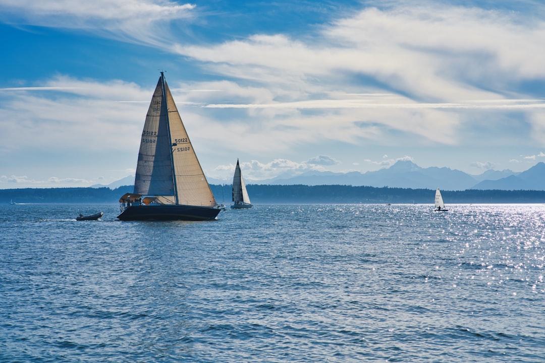 white sail boat on sea under blue sky during daytime