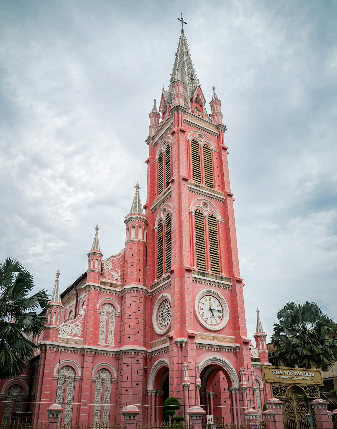 Landmark photo spot Nhà thờ Tân Định Điện Biên Phủ