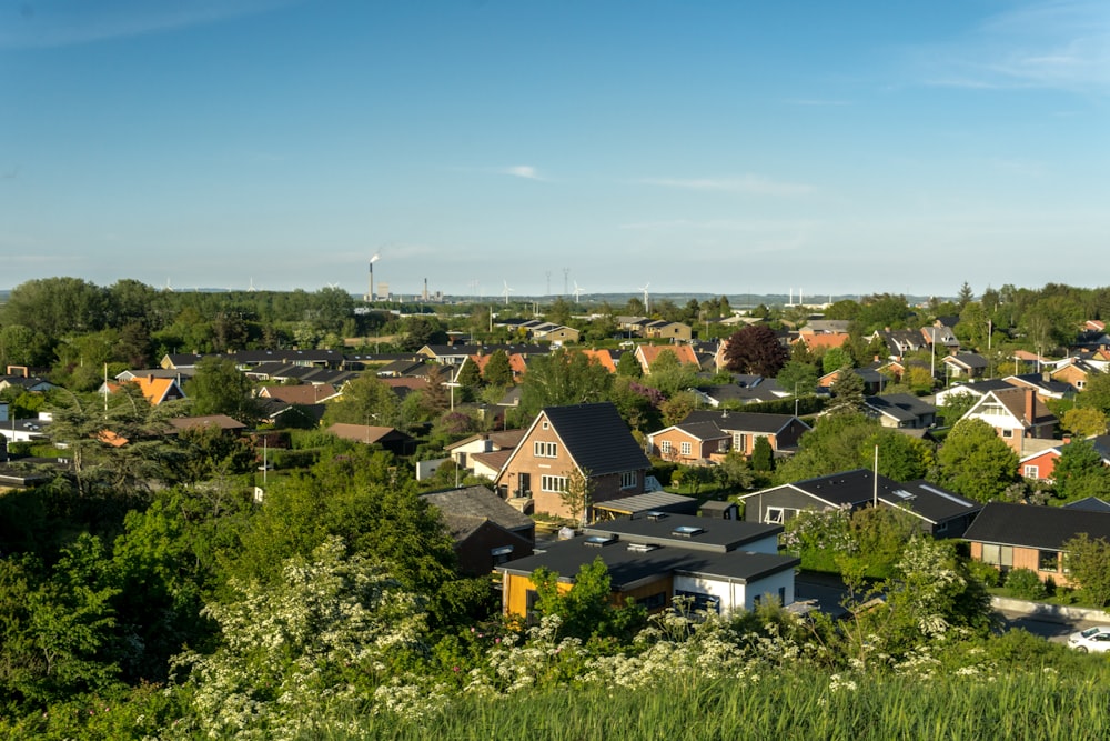 aerial view of city during daytime