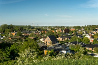 aerial view of city during daytime