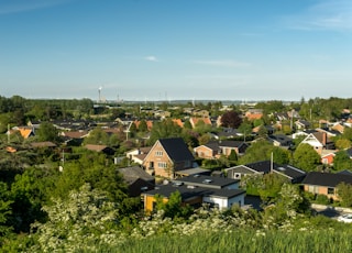 aerial view of city during daytime