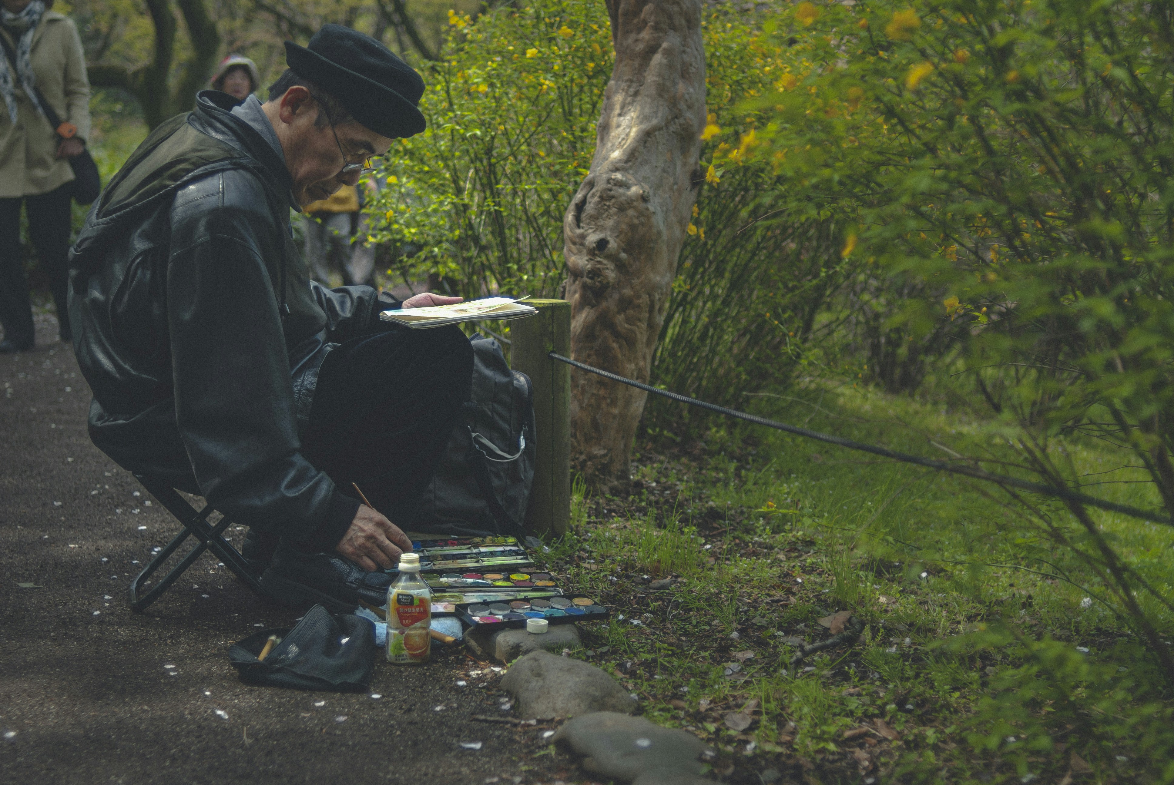 Watercolor sketching service