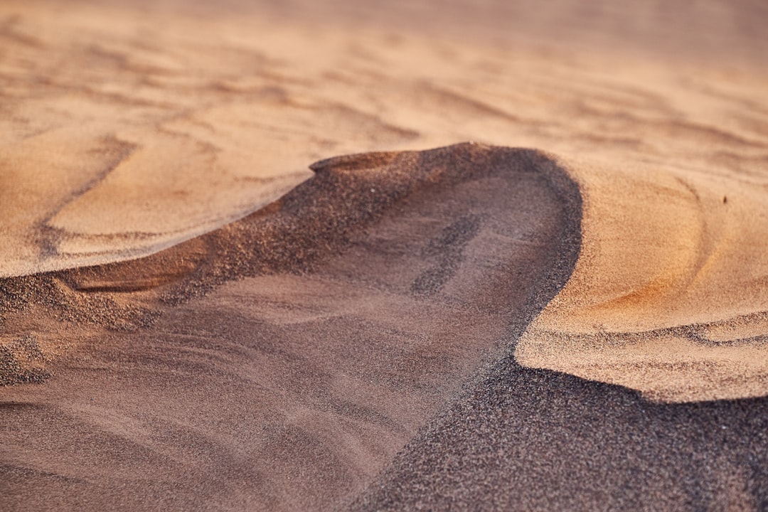 brown sand with brown sand