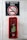 A sign indicating a no smoking area is positioned above a fire extinguisher enclosed in a red case, mounted on a white-painted wall.
