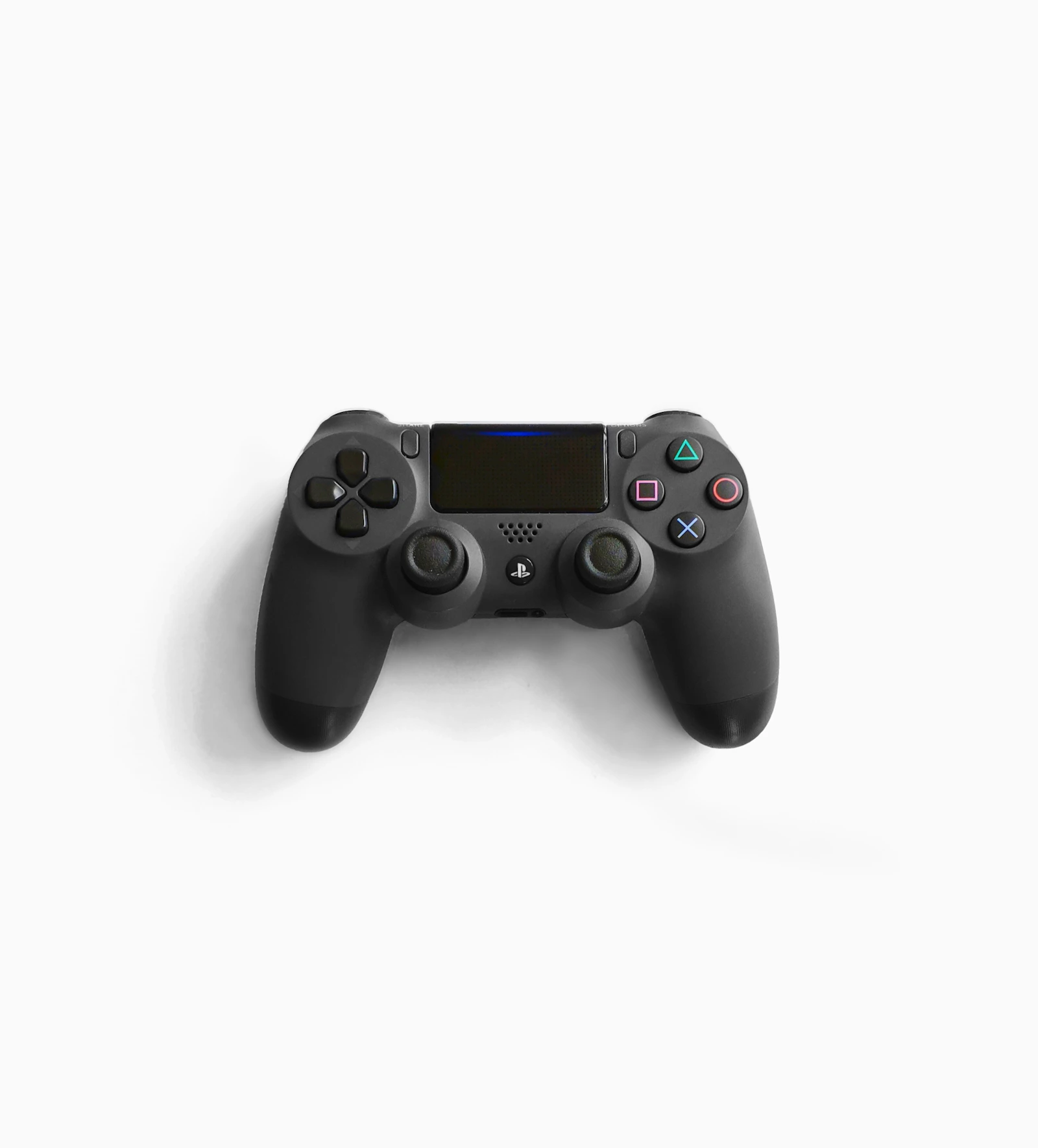 Gaming controller and gaming equipment in a dark setup