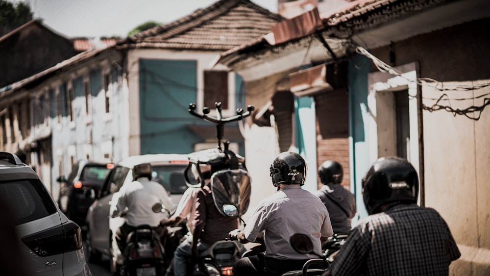 people riding motorcycle during daytime