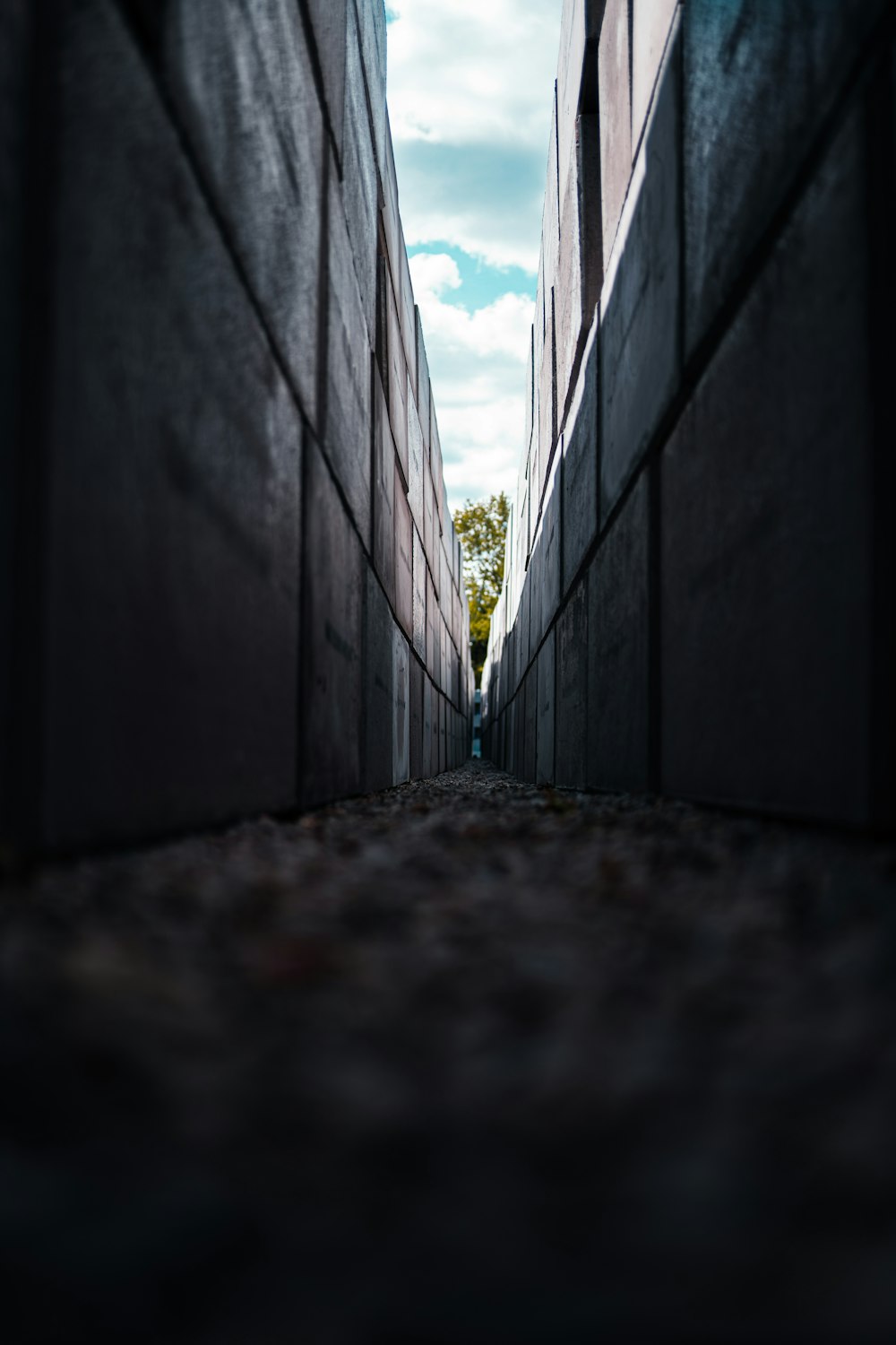 gray concrete wall during daytime