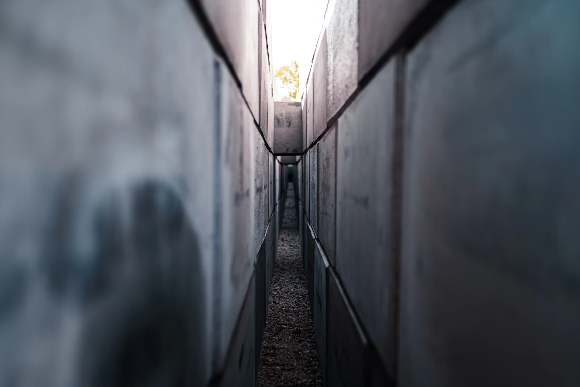 tunnel with light turned on during daytime