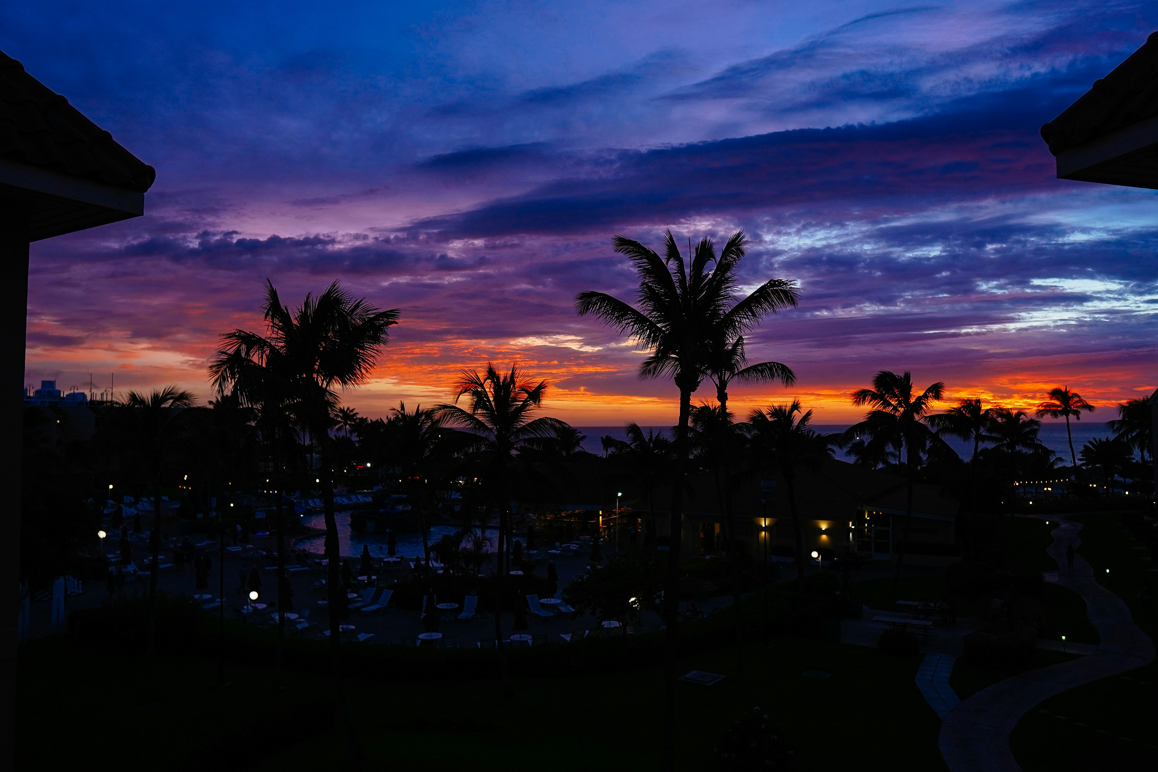 Sunset from La Cabana in Aruba.