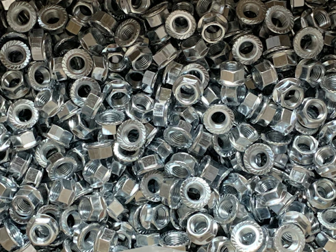 silver and gold round coins