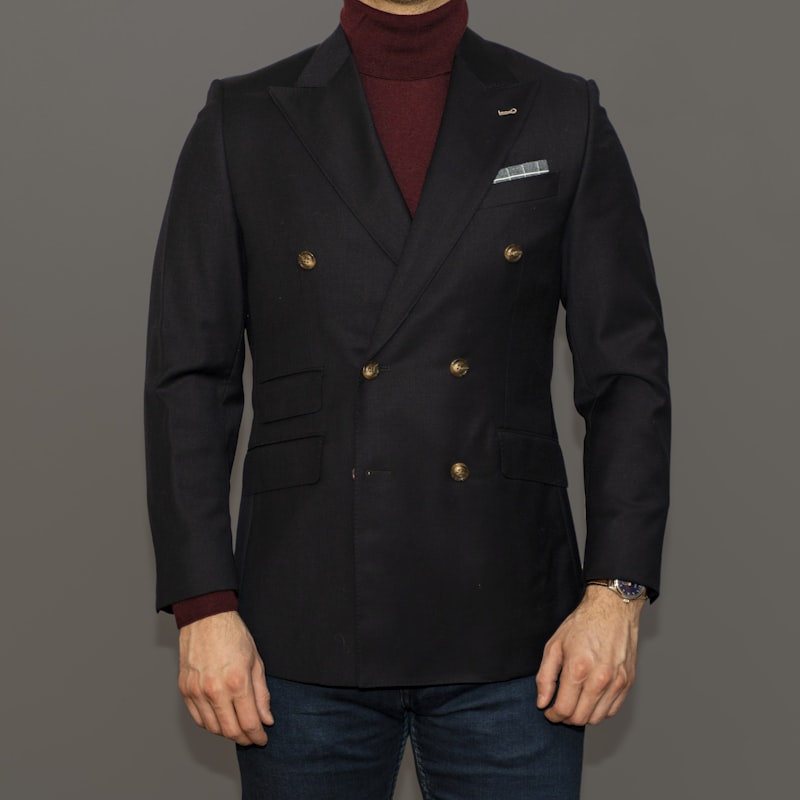 Classic Wool Blazer - Image 4