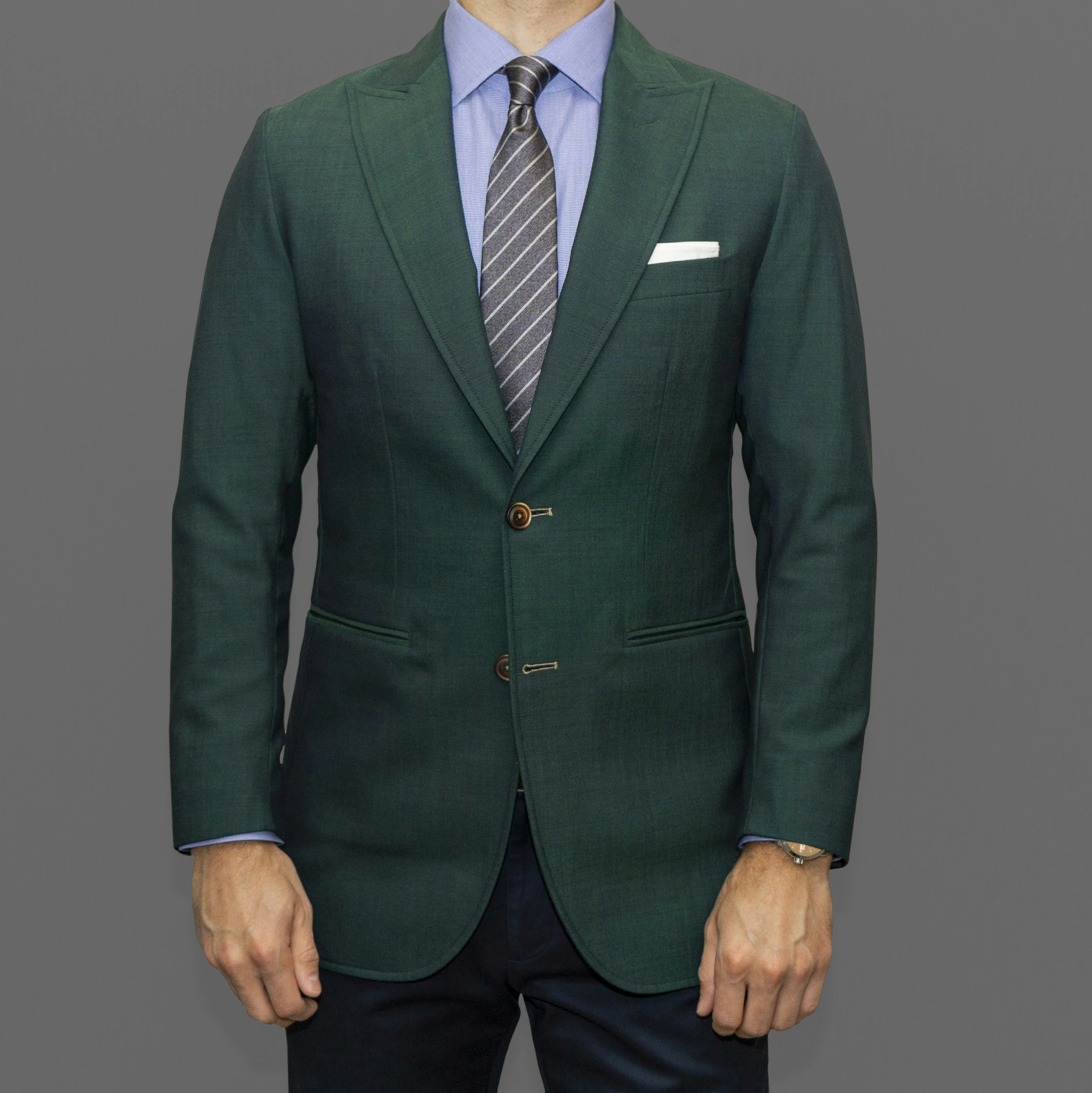 Navy Wool Blazer